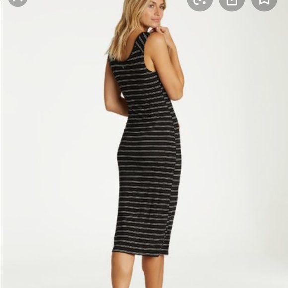 NWT. Billabong share alike stripped dress - Picture 3 of 5